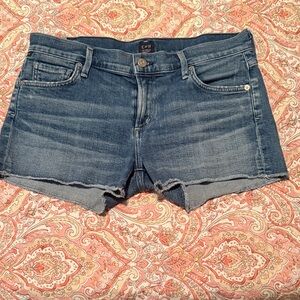 Citizens Of Humanity Classic Blue Jean Shorts